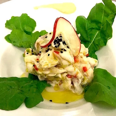 Sea bass ceviche