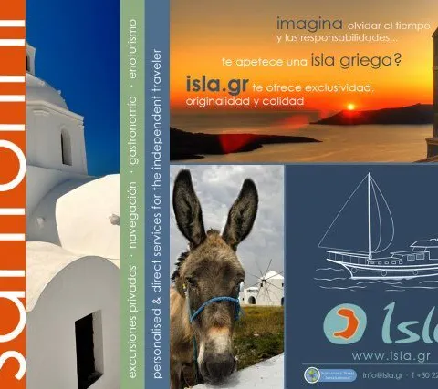 Santorini travel services (isla.gr), 2010
