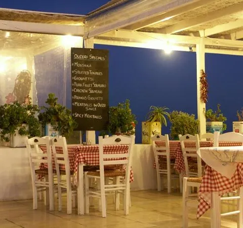 The Ouzeri in the evening, 2010
