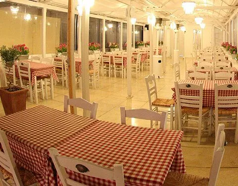 The Ouzeri at night, 2008