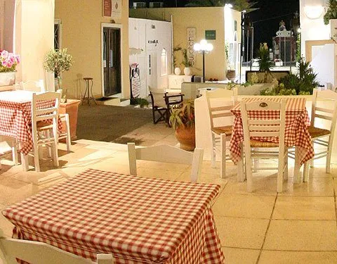 The Ouzeri at night, 2008